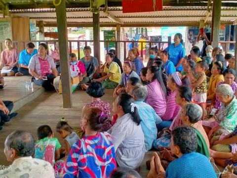ประชาคมทบทวนแผนพัฒนาท้องถิ่น พ.ศ. 2561 - 2565