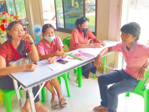 กิจกรรมประชุมประชาคมเพื่อทบทวนแผนพัฒนาท้องถิ่น พ.ศ. 2561 - 2565