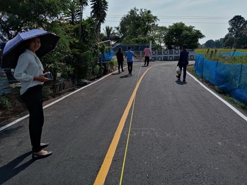 โครงการปรับปรุงผิวจราจรถนนคอนกรีตโดยลงผิวAsphaltic Concrete รหัส