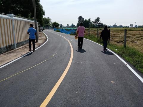 โครงการปรับปรุงผิวจราจรถนนคอนกรีตโดยลงผิวAsphaltic Concrete รหัส