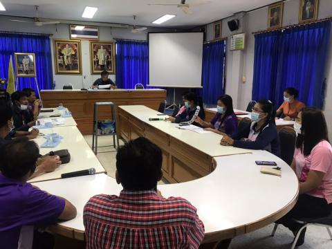 ประชุมตรวจสอบที่สาธารณะประโยชน์ในตำบลบ้านตะโก