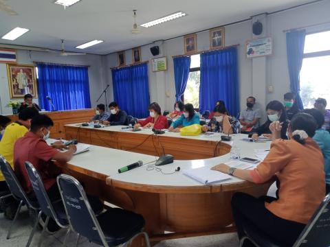 การประชุมคณะผู้บริหาร ข้าราชการลูกจ้างประจำเดือนมกราคม 65