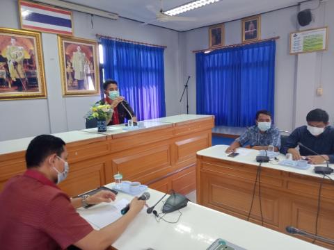 การประชุมคณะผู้บริหาร ข้าราชการลูกจ้างประจำเดือนมกราคม 65