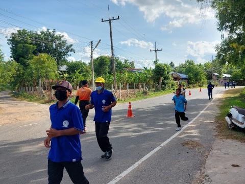 กิจกรรมเดินวิ่งประจำเดือนมิถุนายน 2565