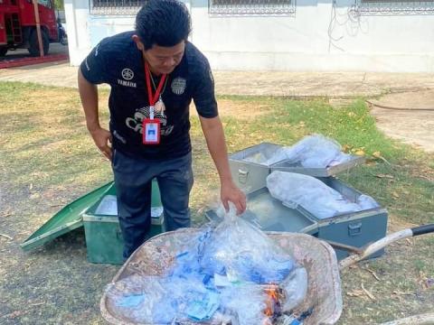 การทำลายเอกสารการเลือกตั้ง