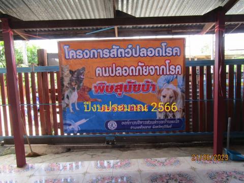 โครงการฉีดวัคซีนป้องกันโรคพิษสุนัขบ้า