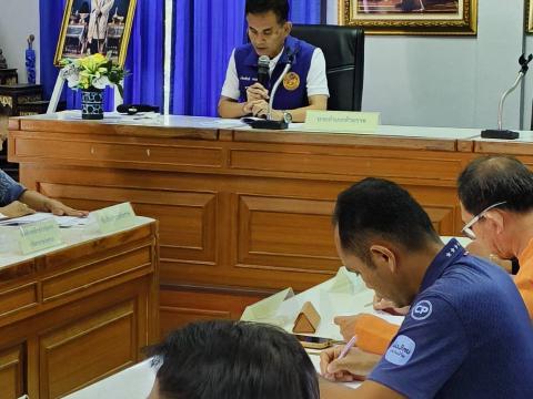 การประชุมคณะกรรมการประสานแผนพัฒนาท้องถิ่นอำเภอห้วยราช