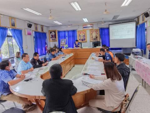 การประชุมคณะกรรมการประสานแผนพัฒนาท้องถิ่นอำเภอห้วยราช