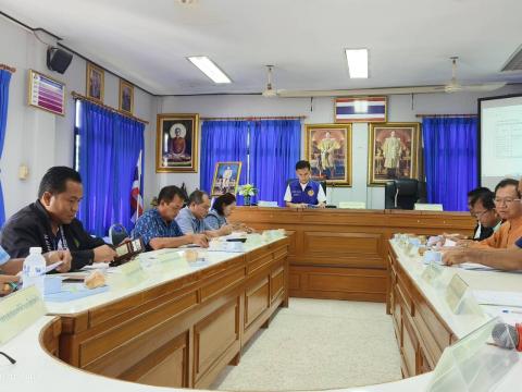 การประชุมคณะกรรมการประสานแผนพัฒนาท้องถิ่นอำเภอห้วยราช