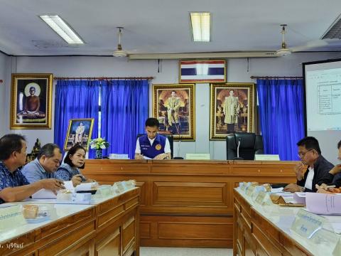การประชุมคณะกรรมการประสานแผนพัฒนาท้องถิ่นอำเภอห้วยราช