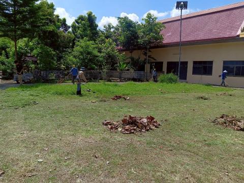 กิจกรรมจิตอาสา Big cleaning day ปรับปรุงภูมิทัศน์บริเวณวัดเกตุเหนือ