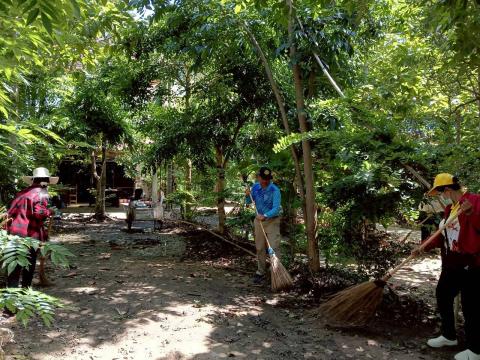 กิจกรรมจิตอาสา Big cleaning day ปรับปรุงภูมิทัศน์บริเวณวัดเกตุเหนือ