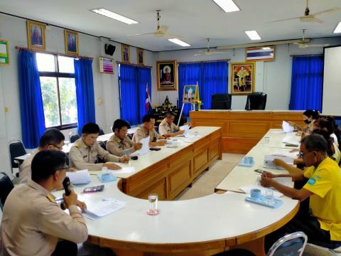การประชุมคณะกรรมการสนับสนุนการจัดทำแผนพัฒนาท้องถิ่น