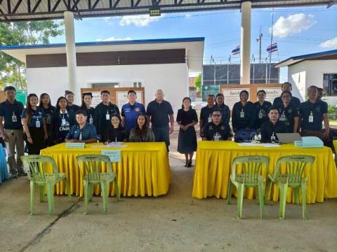 นายอำเภอห้วยราช ตรวจเยี่ยมการเตรียมความพร้อมก่อนการเลือกตั้ง สมาชิกและนายก อบต.บ้านตะโก