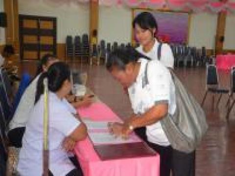 กิจกรรมโครงการฝึกอบรมคุณธรรม จริยธรรมแก่ผู้บริหาร สมาชิกสภาและพน