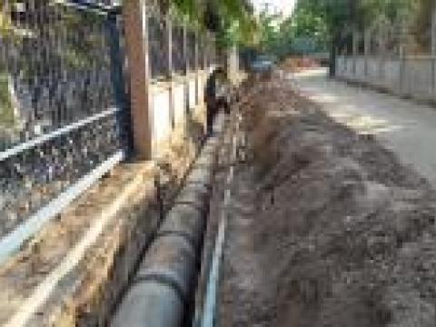 โครงการวางท่อระบายน้ำหมู่ที่ 3 สายบ้านนายอุไร สงัดรัมย์ - ลำรางห