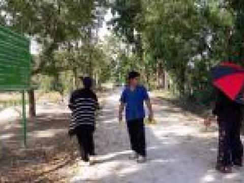 โครงการก่อสร้างถนนคอนกรีตเสริมเหล็กหมู่ที่ 2 สายบ้านนางบุปผา - บ