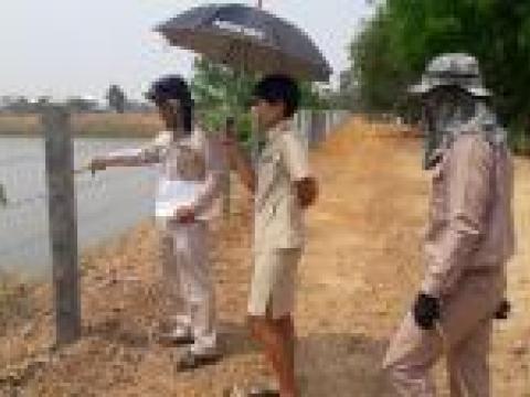 โครงการล้อมรั้วรอบสระหนองเกต (บ้านเกตเหนือ หมู่ที่ 7)