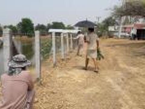 โครงการล้อมรั้วรอบสระหนองเกต (บ้านเกตเหนือ หมู่ที่ 7)