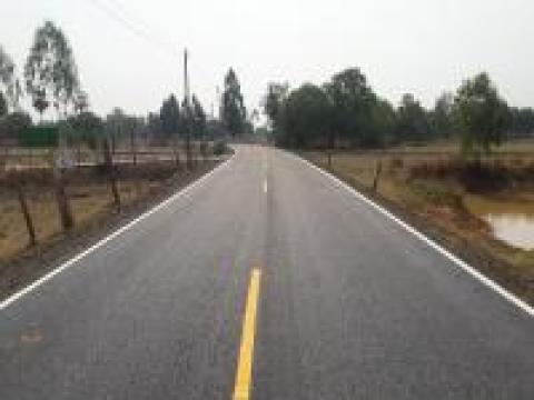 โครงการก่อสร้างถนนแอสฟัลติกคอนกรีตสายบ้านโชคกราด - หนองตระเสก