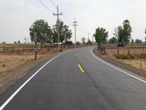 โครงการก่อสร้างถนนแอสฟัลติกคอนกรีตสายบ้านตะโก - ทางรถไฟ