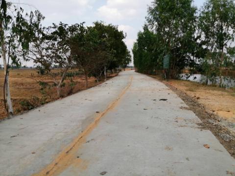 ก่อสร้างถนนคสล.บ้านเกตุเหนือหมู่ที่7สายบ้านเกตุเหนือ–คุ้มจะแกแฮล