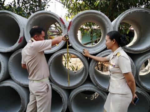 โครงการวางท่อส่งน้ำเข้าสระหนองตะโก หมู่ที่ 2 บ้านโสน