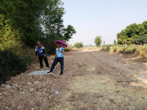 โครงการวางท่อส่งน้ำเข้าสระหนองตะโก หมู่ที่ 2 บ้านโสน