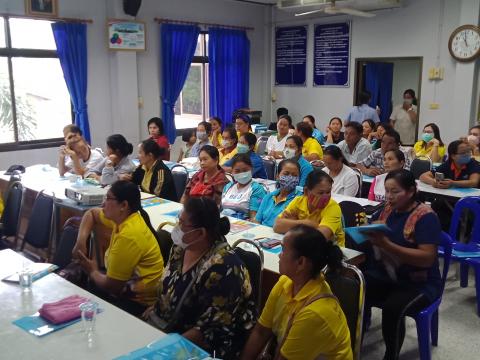 โครงการอบรมเชิงปฏิบัติการให้ความรู้การป้องกันโรคโคโลนาไวรัส (COV
