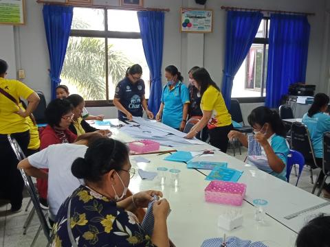 โครงการอบรมเชิงปฏิบัติการให้ความรู้การป้องกันโรคโคโลนาไวรัส (COV