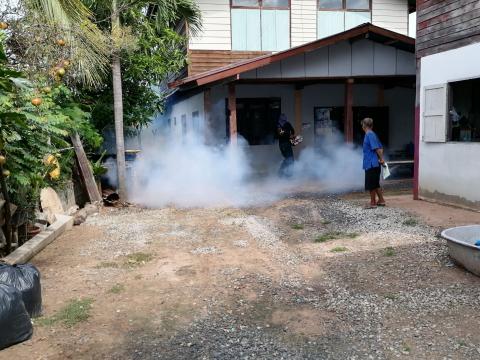 โครงการป้องกันควบคุมและป้องกันโรคไข้เลือดออกปี 2563